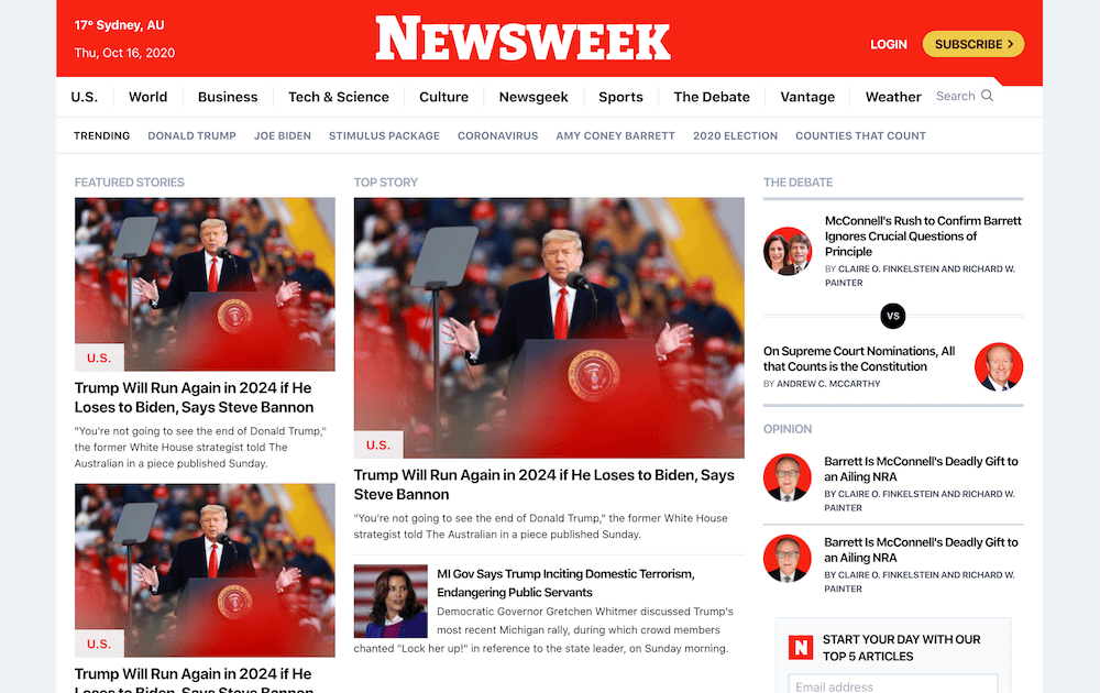 newsweek clone